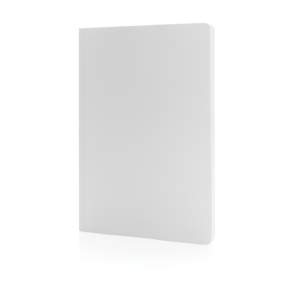 Cuaderno de papel de piedra de tapa blanda promocional A5